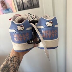 Hello Kitty Womens Sneakers - Blue and White